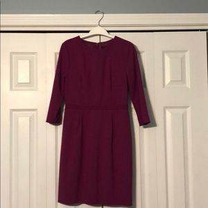 EUC Berry color J Crew Sheath Dress